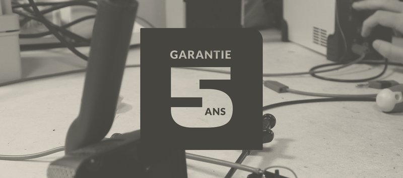 Logo de la garantie 5 ans
