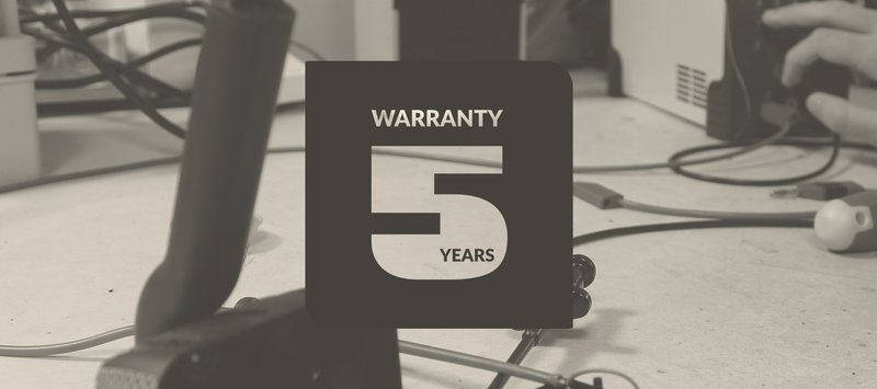warranty 5 years for solar product by w&h