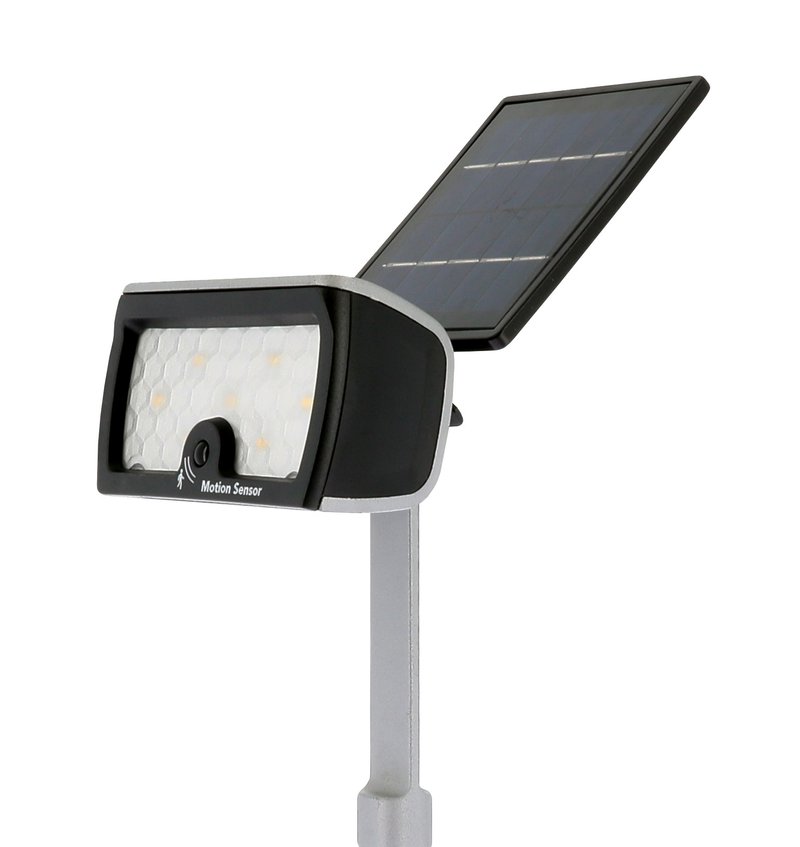 Un spot solaire vu de proche